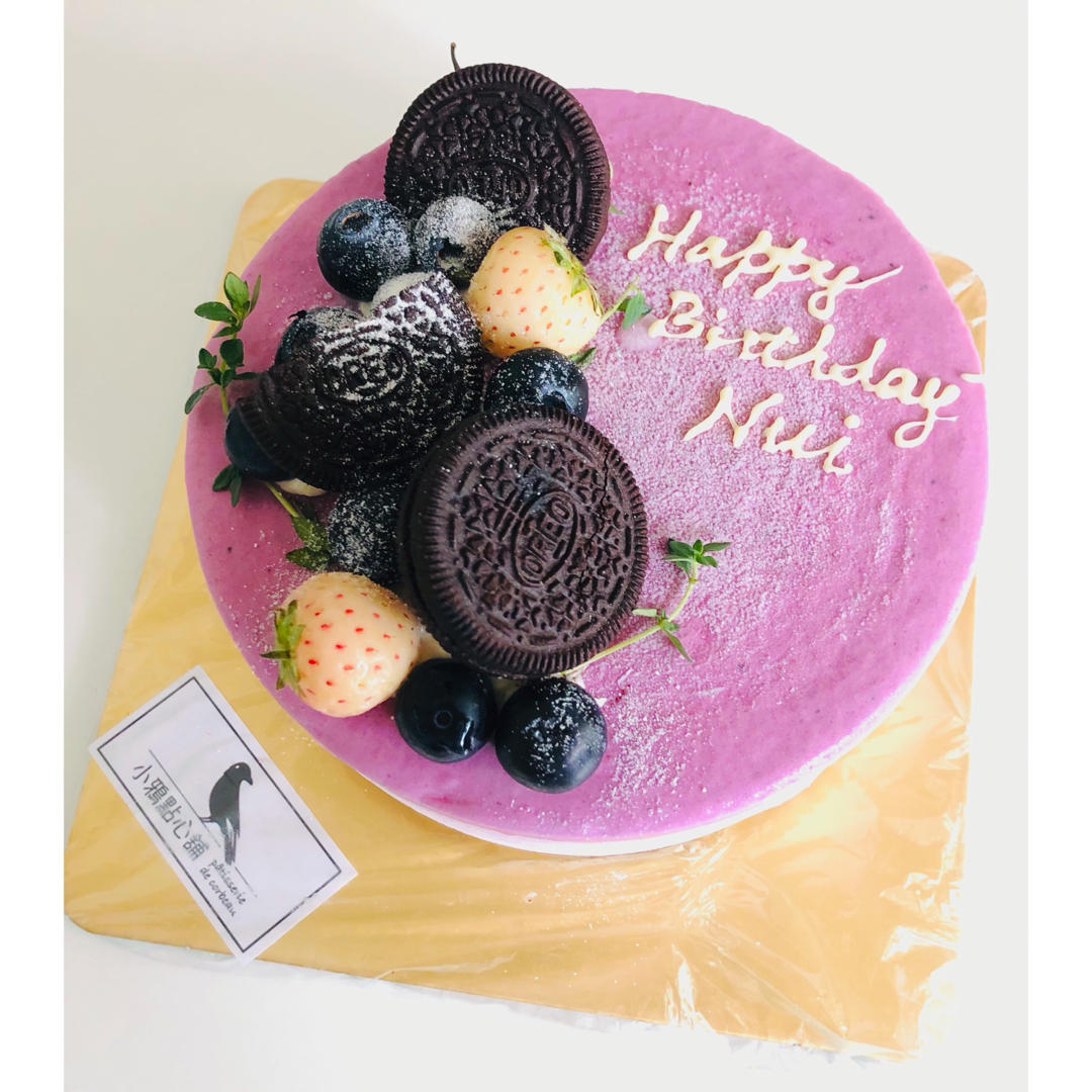 小白也能做的高颜值蓝莓慕斯奶酪蛋糕