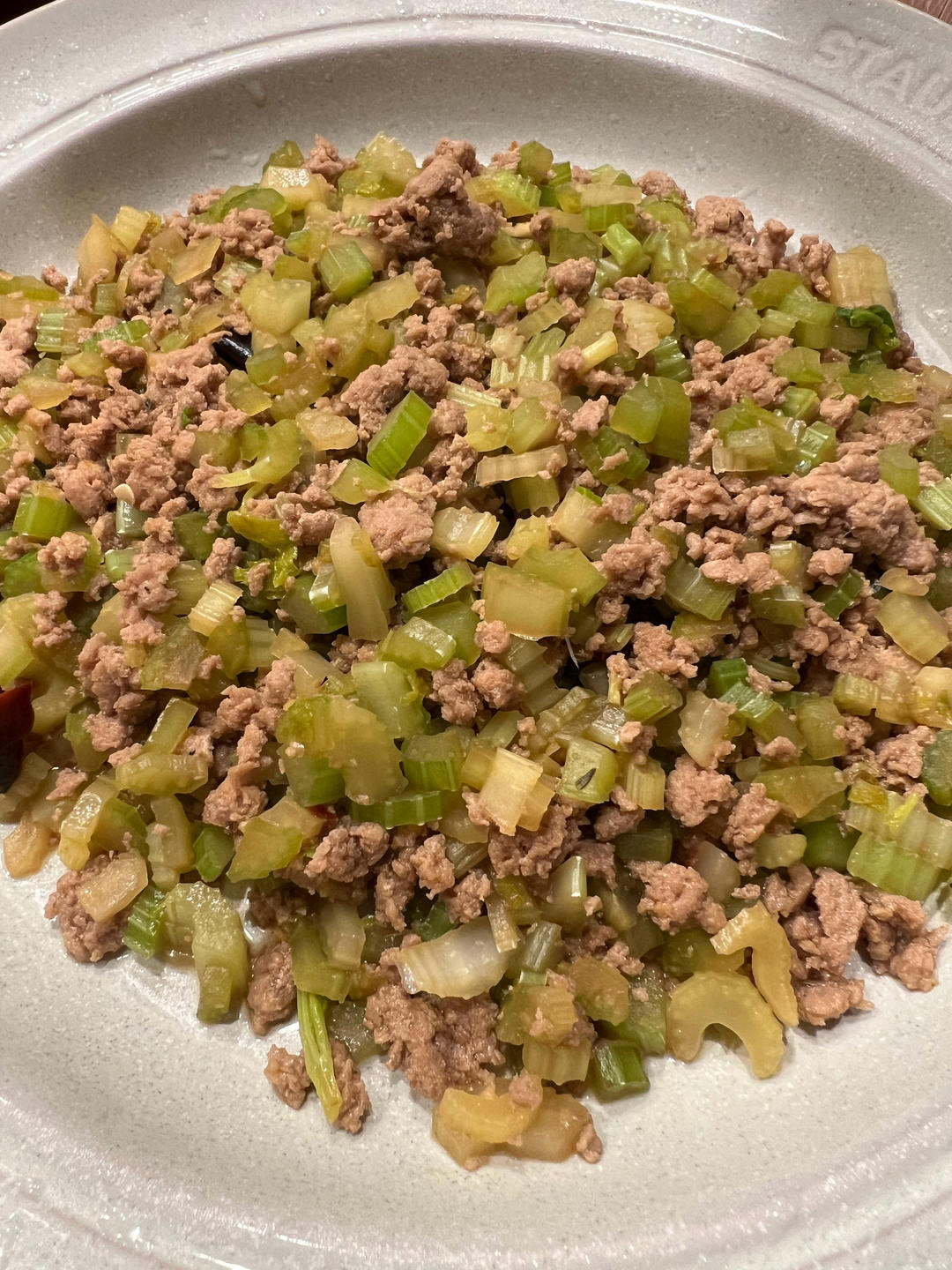 芹菜牛肉末「下饭神器」