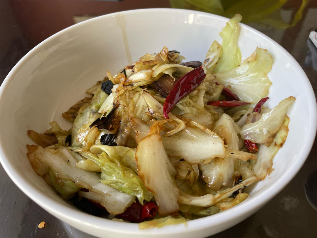 爆炒圆白菜