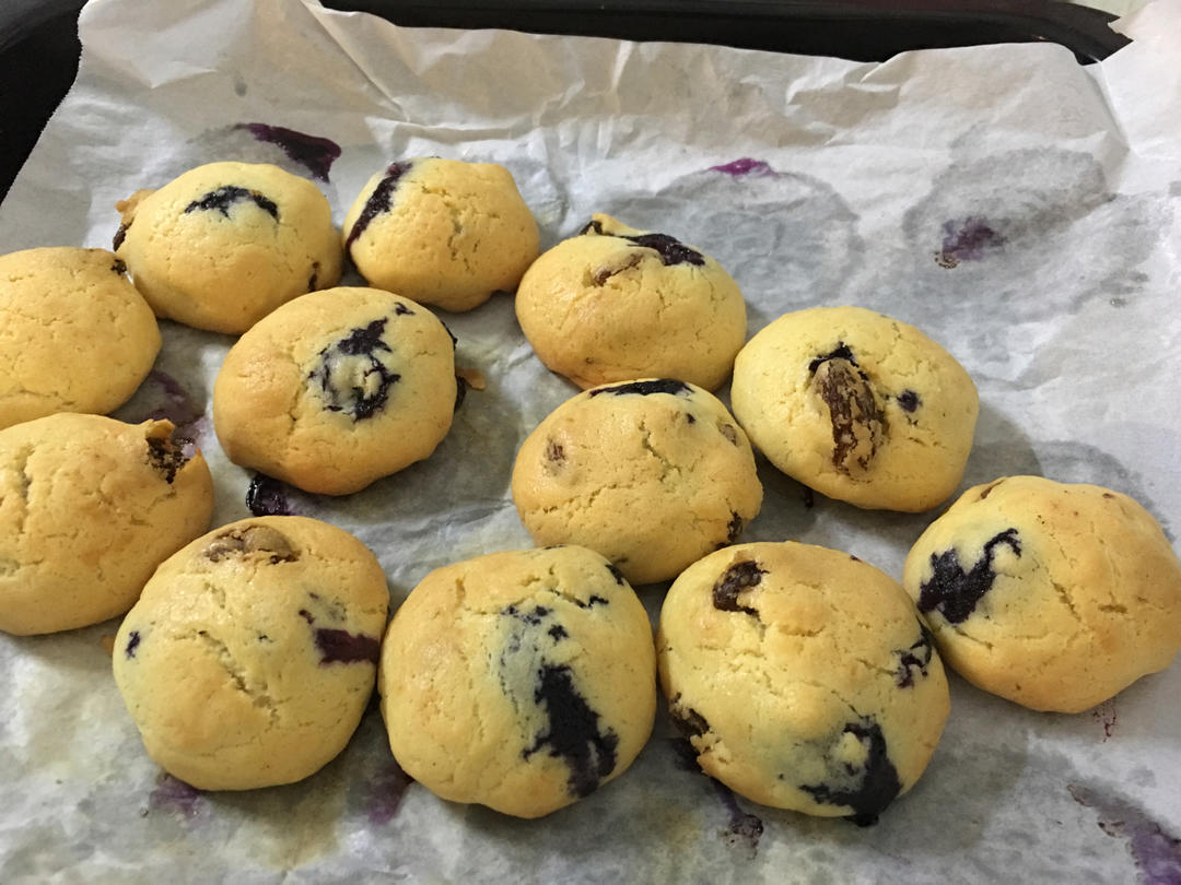 蓝莓爆浆软曲奇