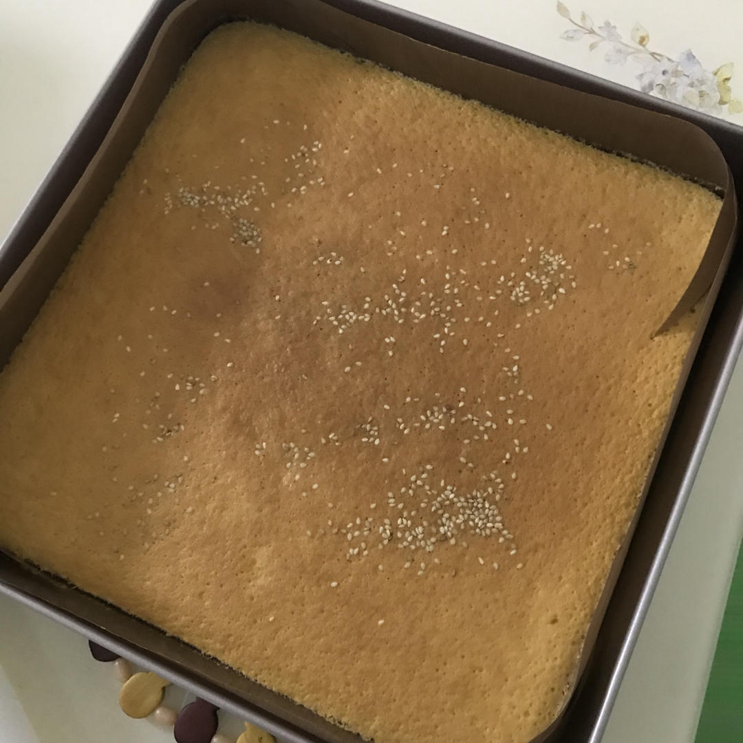 拔丝蛋糕（5蛋&烤盘版）