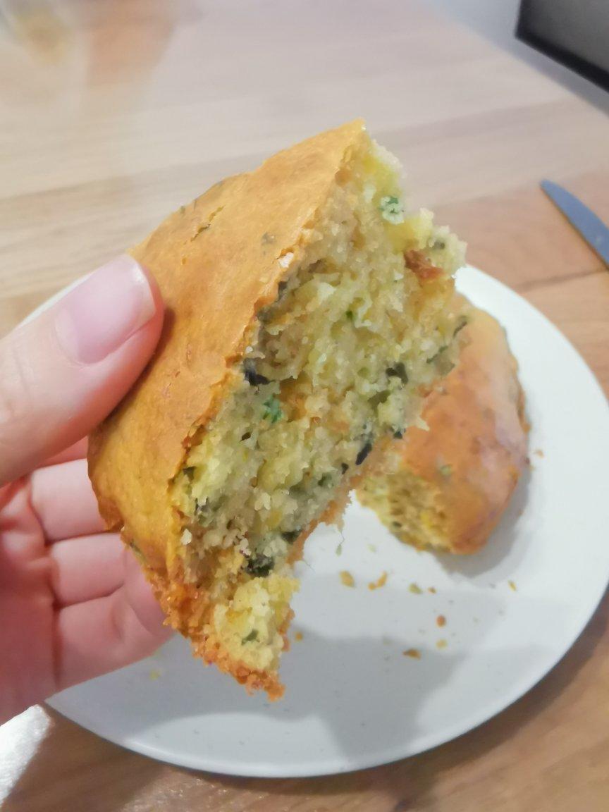 葱香紫菜肉松烤蛋糕