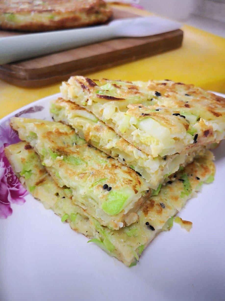 西葫芦鸡蛋饼
