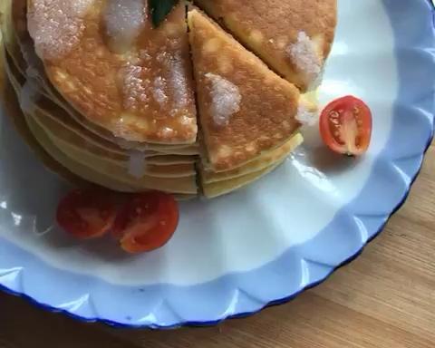 松饼pancake美式煎饼🥞软软的好好吃的做法