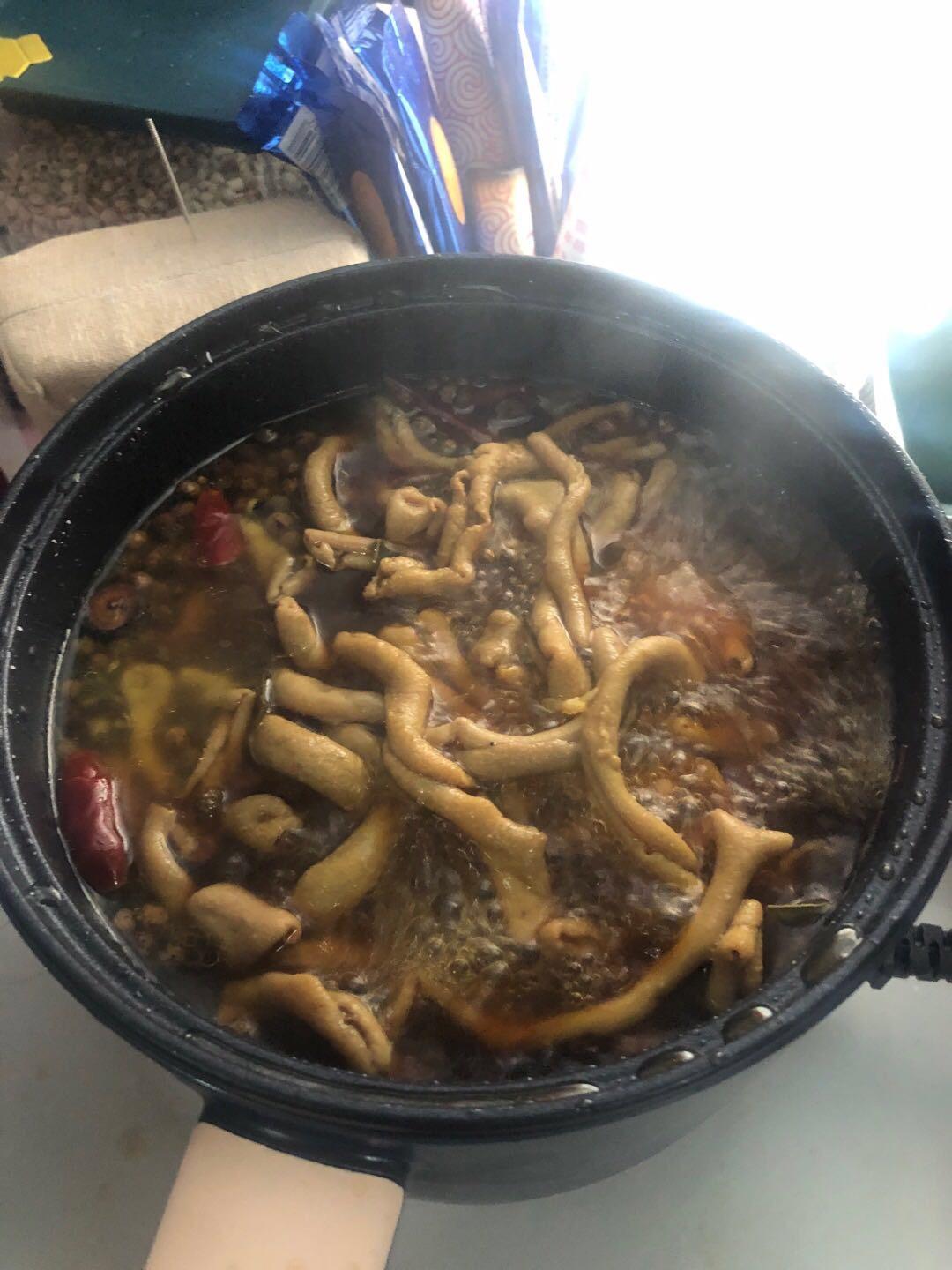 心心念妈妈做的鸡肠