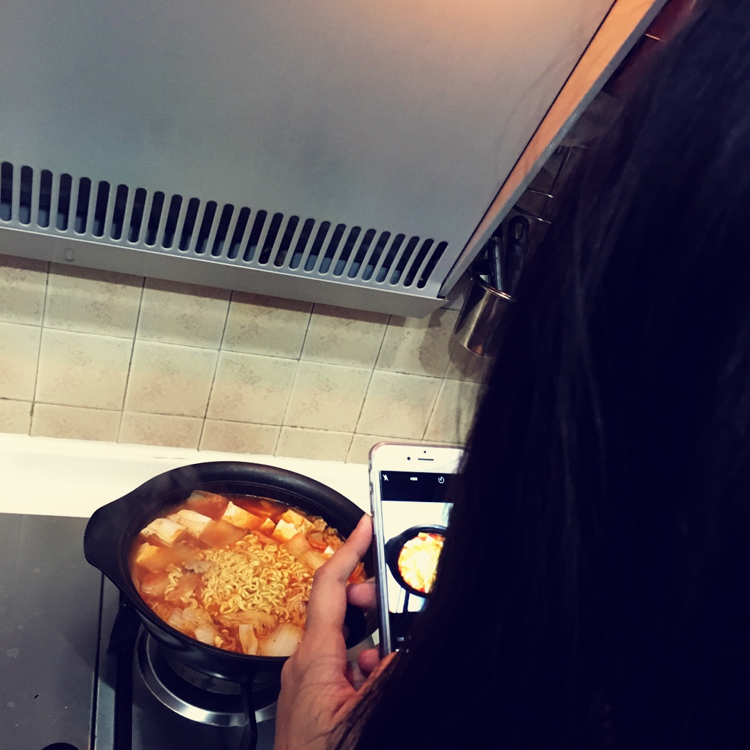 韩式五花肉土豆泡菜锅