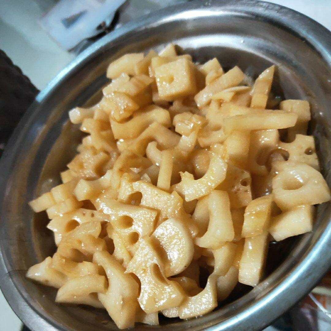开胃菜～糖醋藕丁