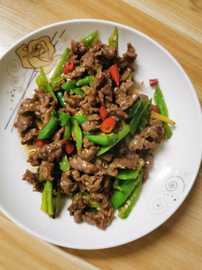青椒炒牛肉