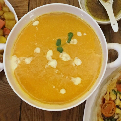 奶油南瓜汤