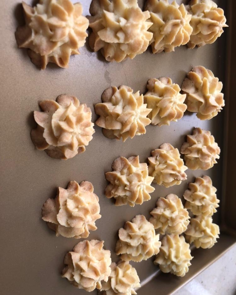 酥到掉渣的原味黄油曲奇！好吃到没朋友！视频教学，史上最详细版！