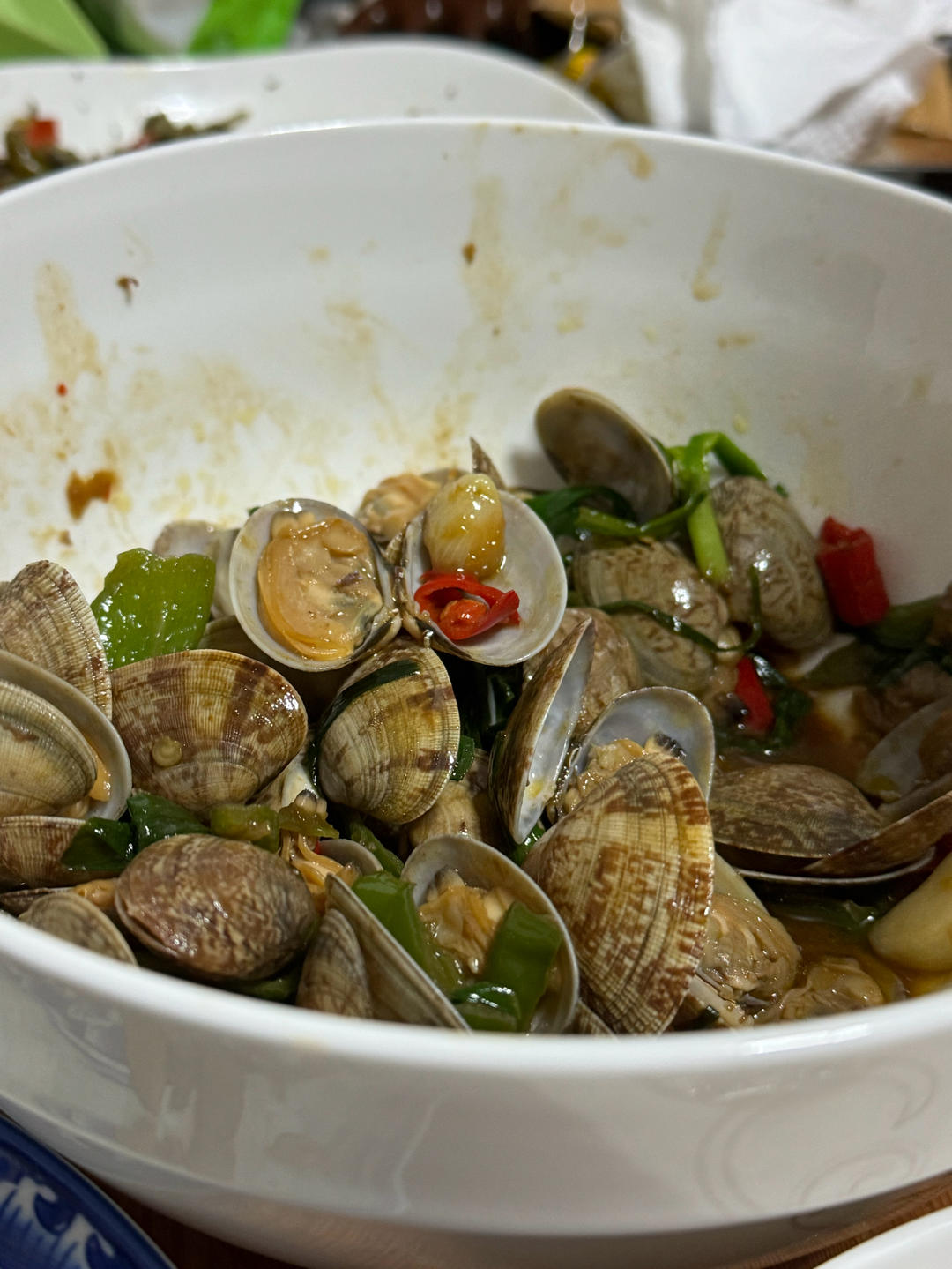 5分钟快手菜❗️秒杀路边摊爆炒花甲～好吃到爆