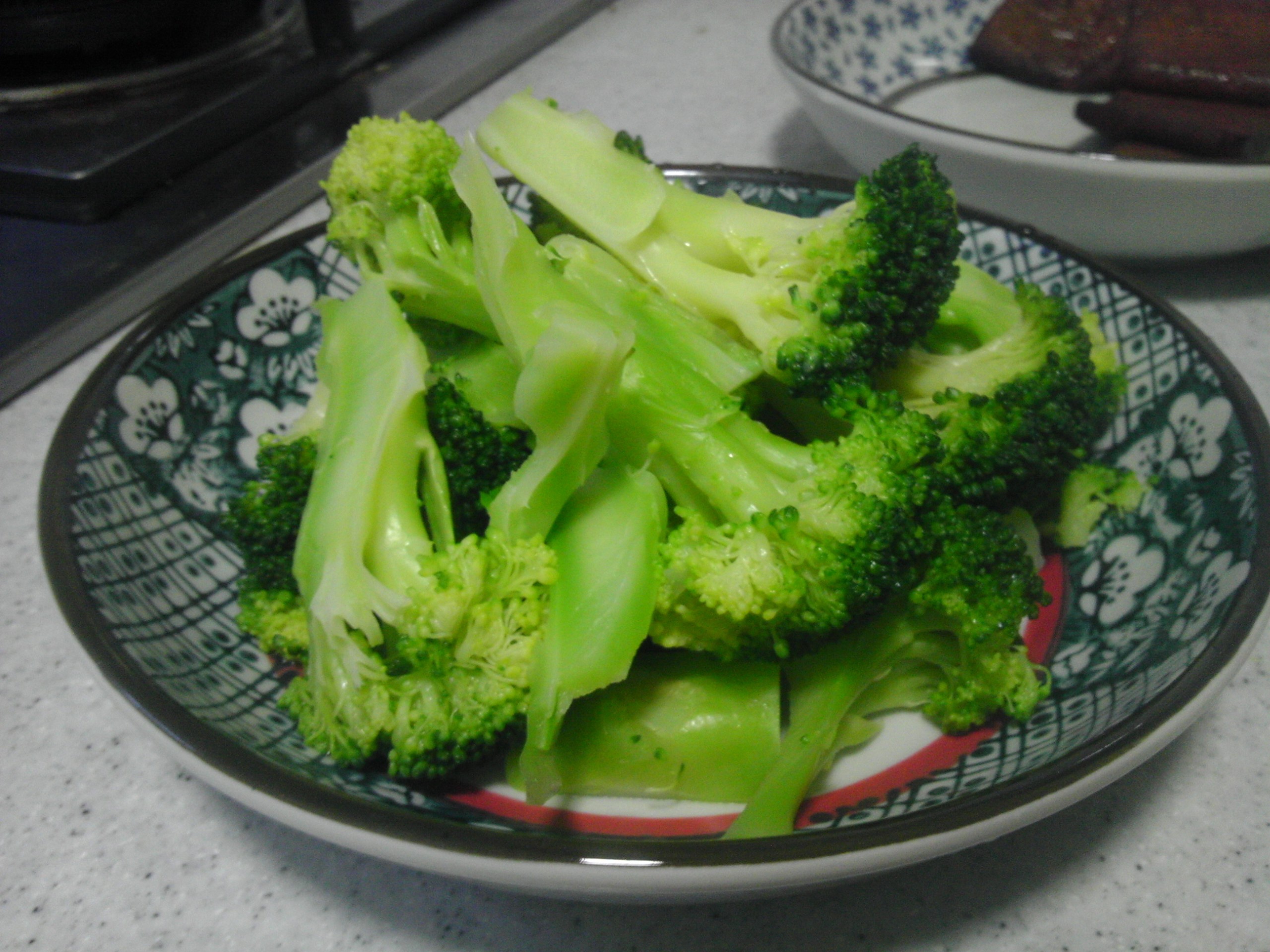 白灼西兰花