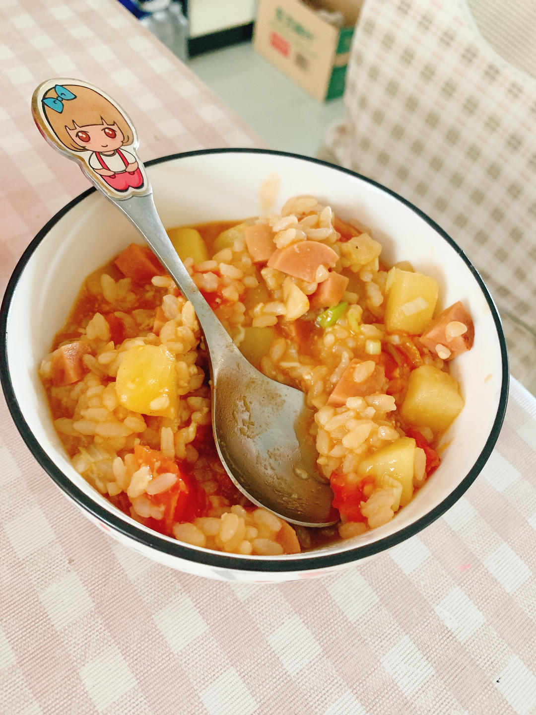 超级简单的西红柿烩饭