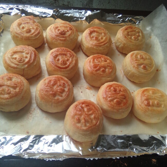 奶黄月饼