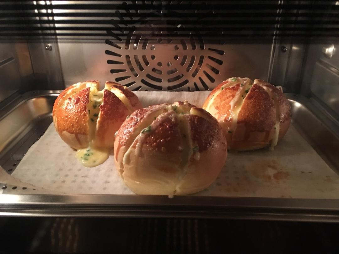 🔥 爆韩国街头的网红🧀️黄油蒜香奶酪包 简单易做