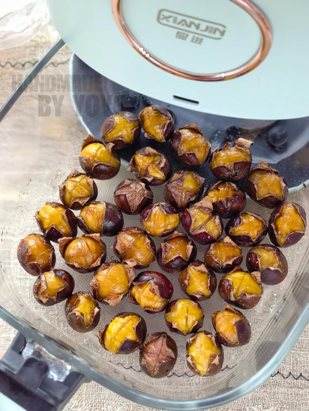 空气炸锅版烤栗子的做法