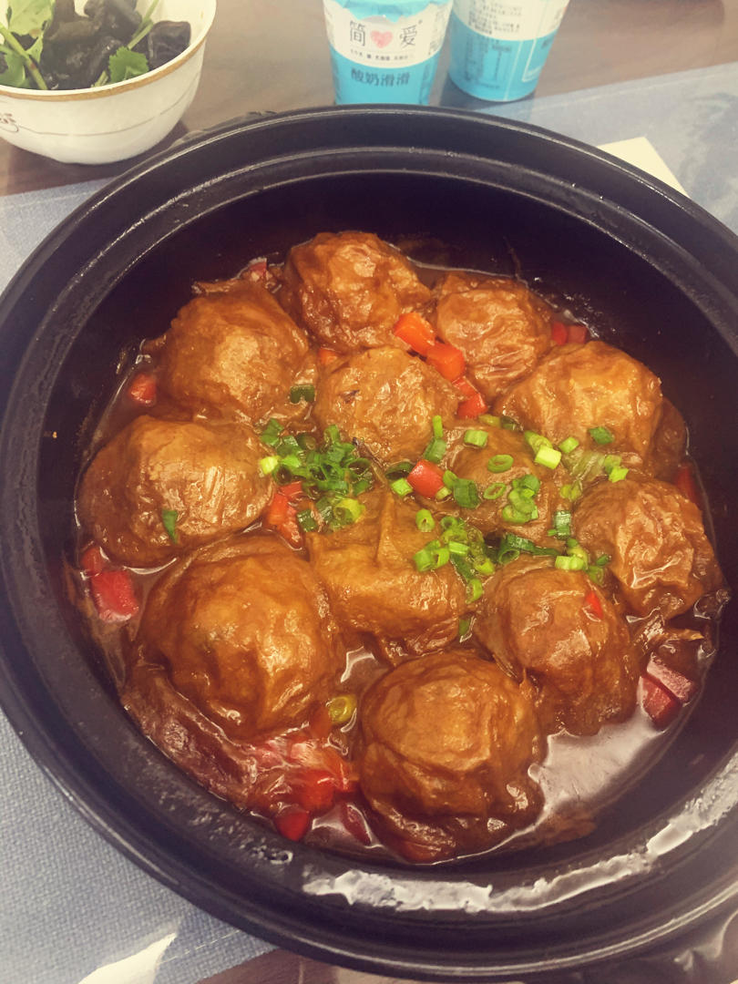 【上海本帮菜】油面筋塞肉（汤汁超下饭）