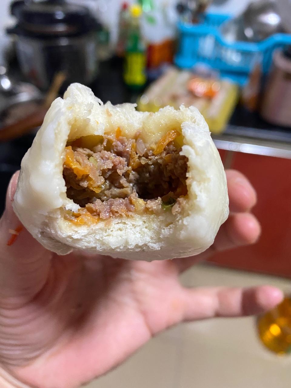 牛肉洋葱胡萝卜馅包子的做法