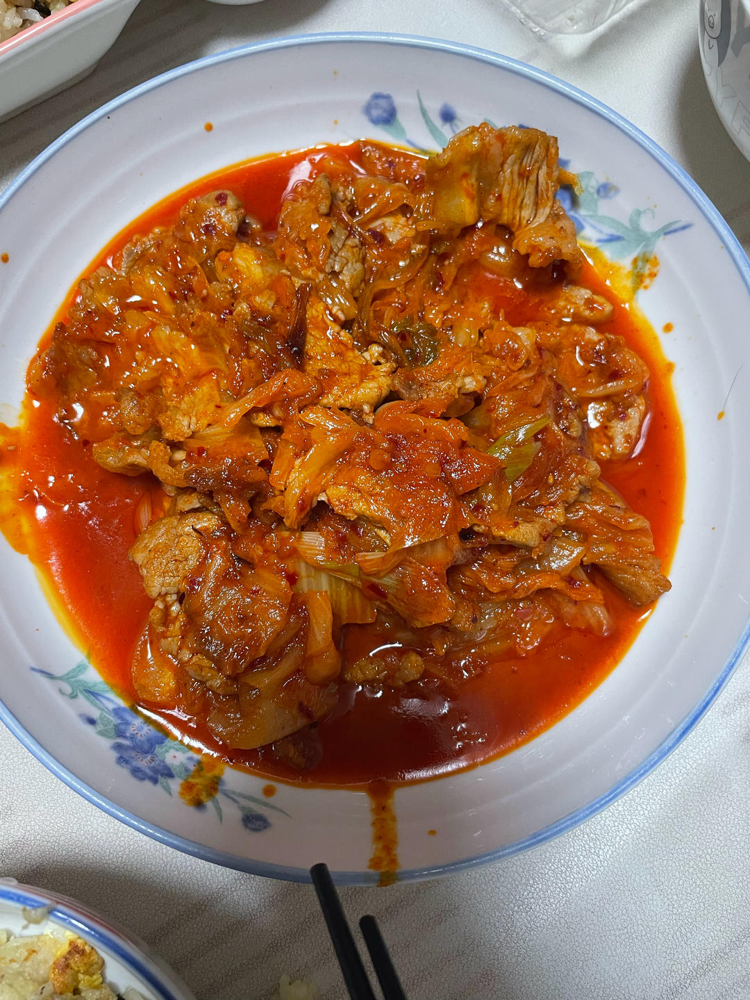 秘制泡菜炒五花肉