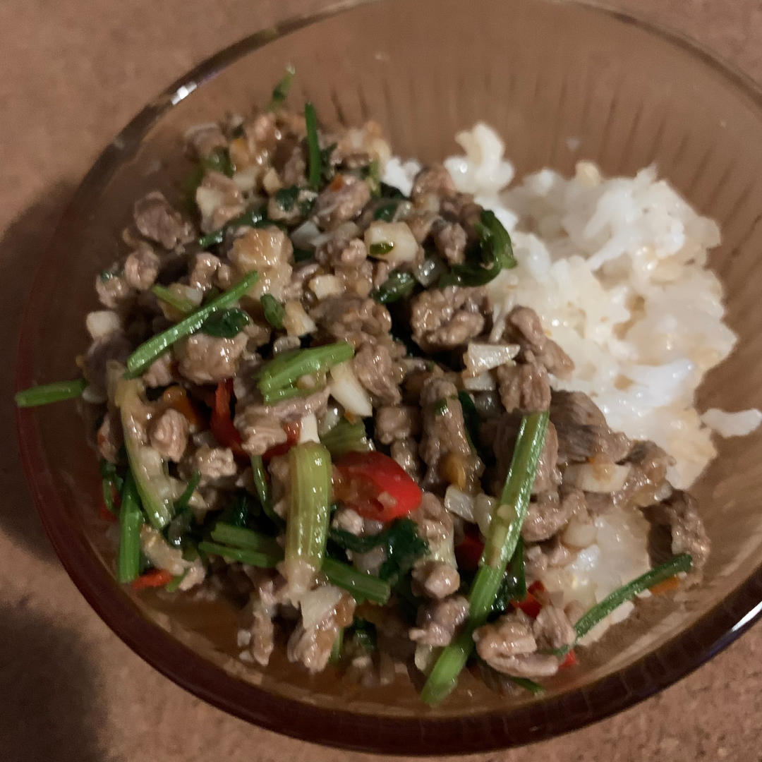 🇹🇭泰式打抛猪/牛肉