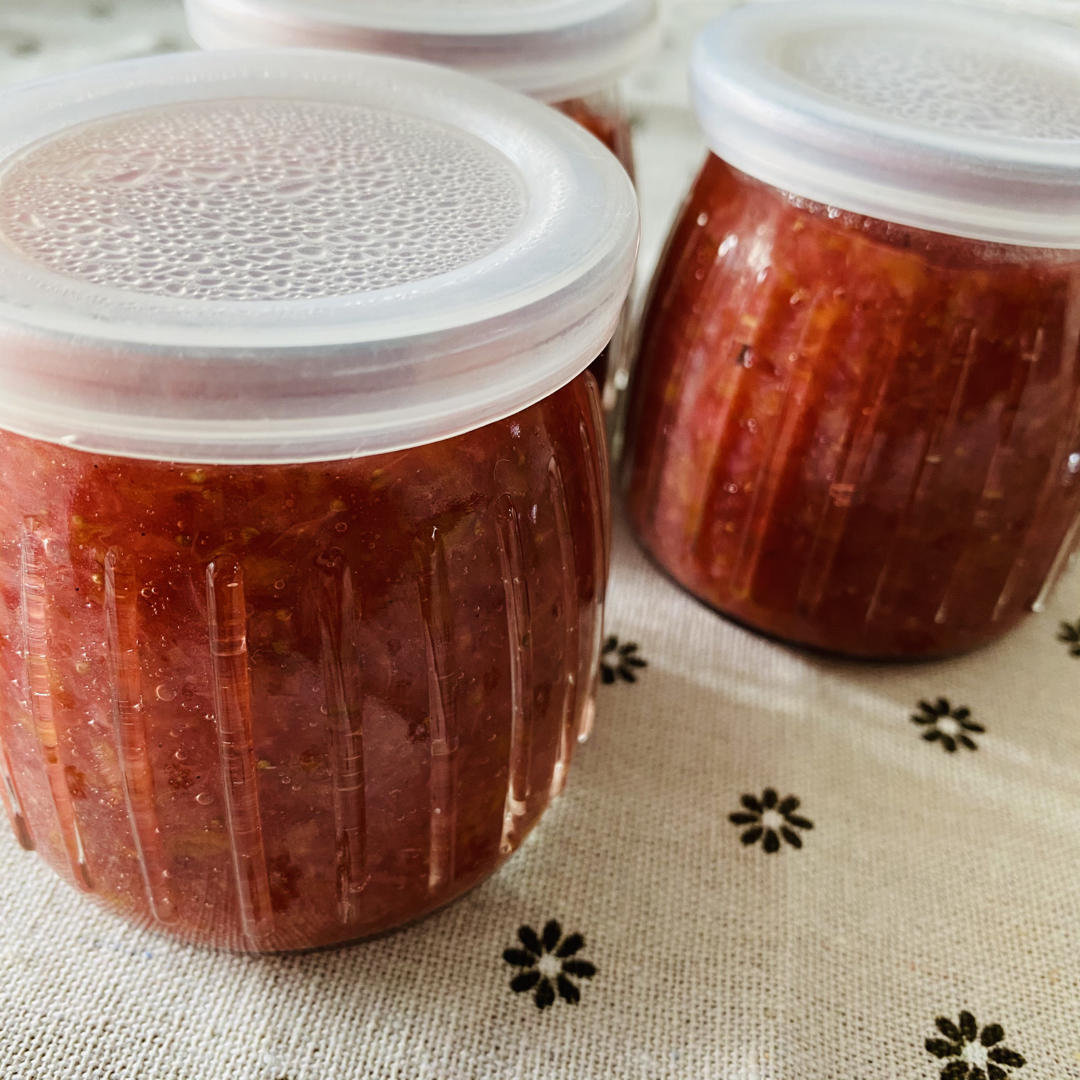 自制无添加草莓酱