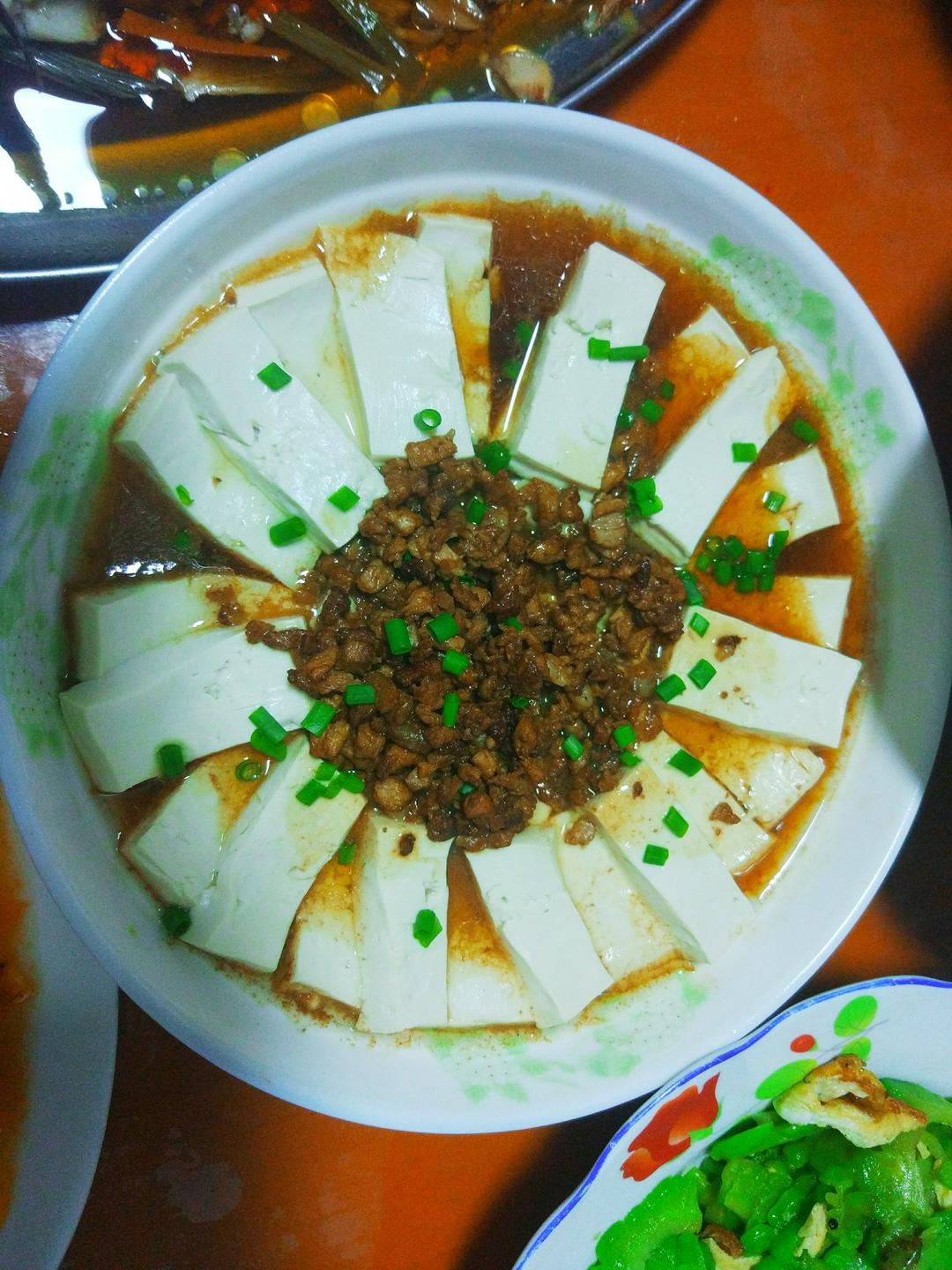 肉末蒸豆腐