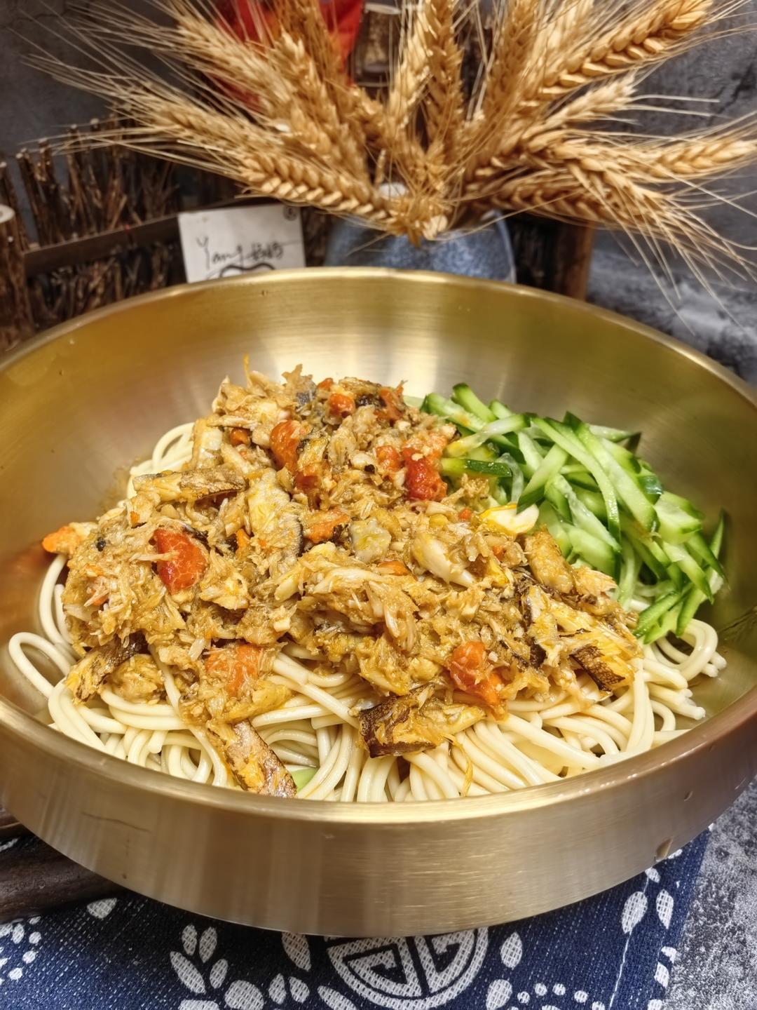 熬蟹油