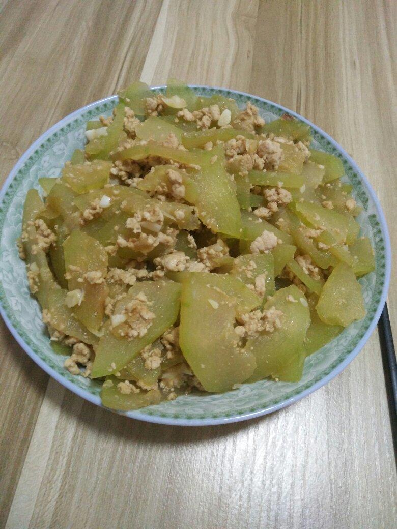 肉末炒冬瓜(超下饭)