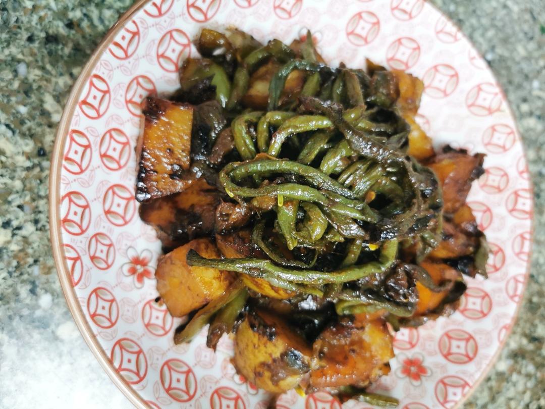 下饭菜东北豇豆咸菜