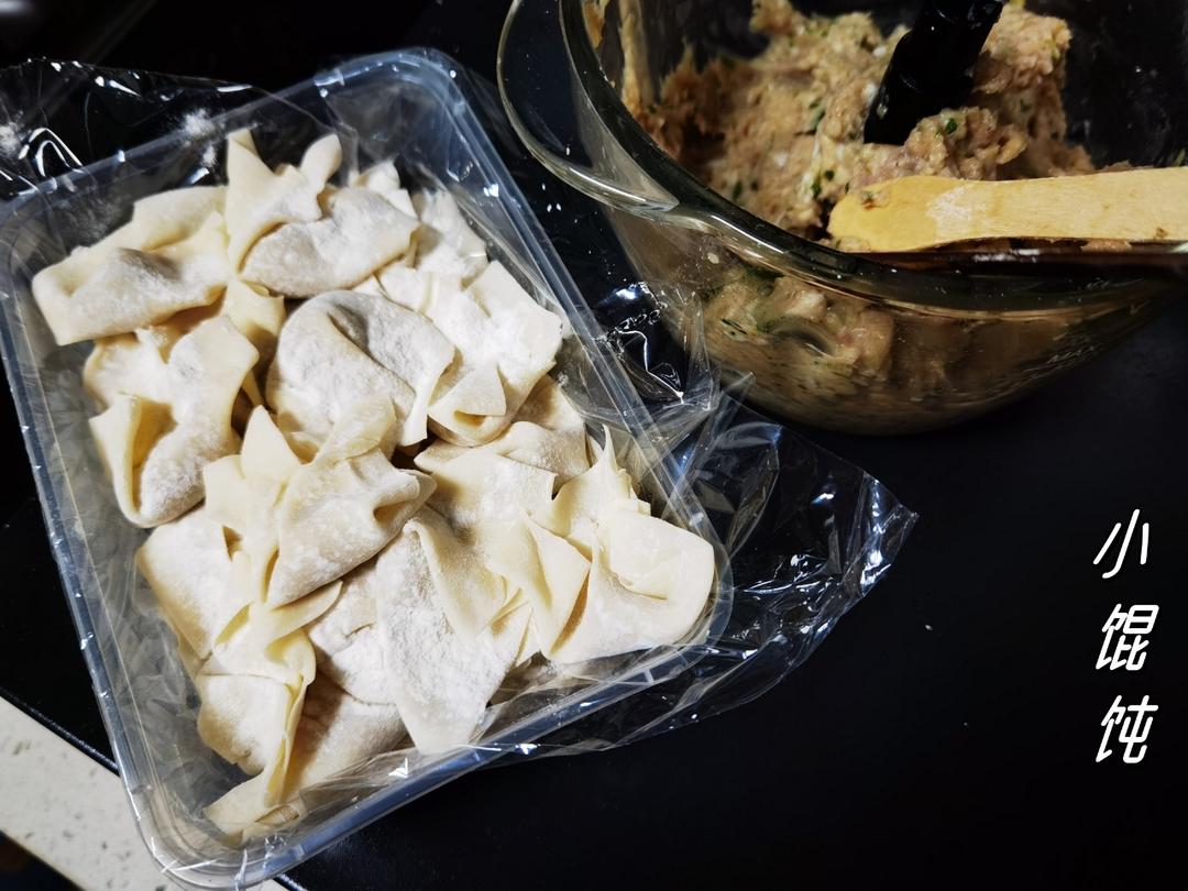 鲜肉馄饨 馄饨皮 馄饨汤底（附6种包法）