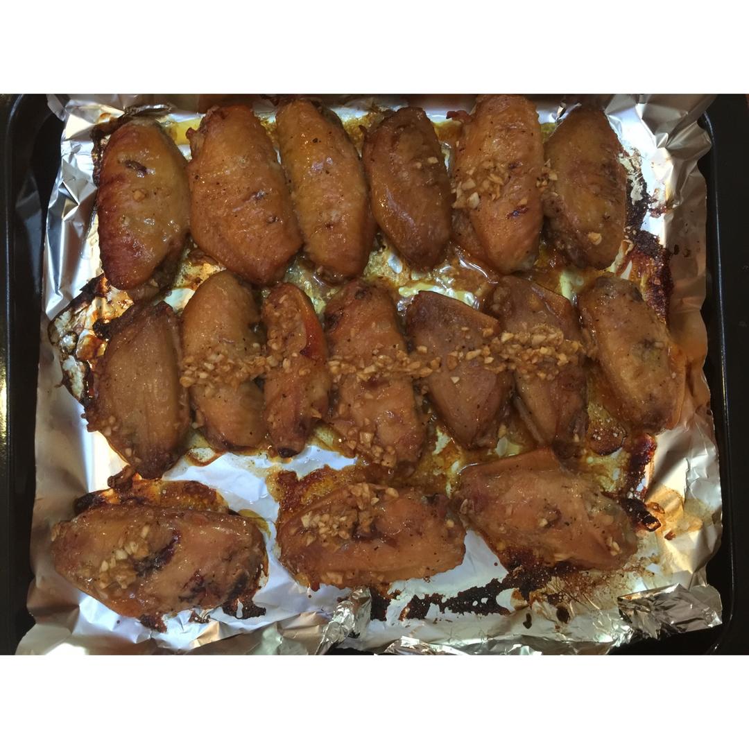 蜜汁鸡翅 Honey Coated Roast Chicken Wings