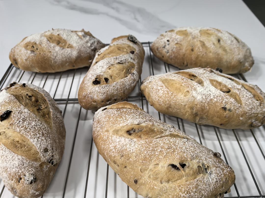 麦片核桃软欧包~汤种