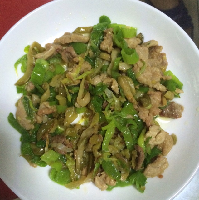 榨菜肉丝