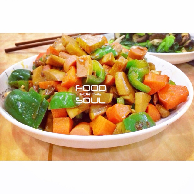 宫保杏鲍菇——比肉还美味哦