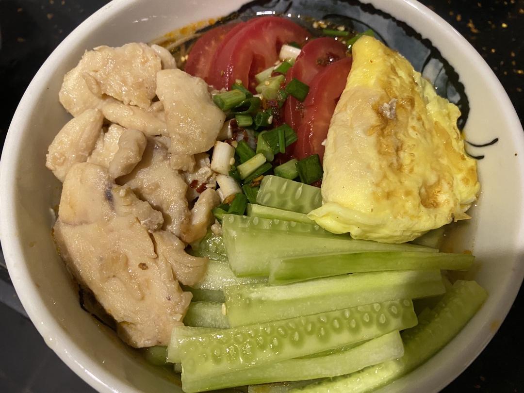 减脂酸汤荞麦面