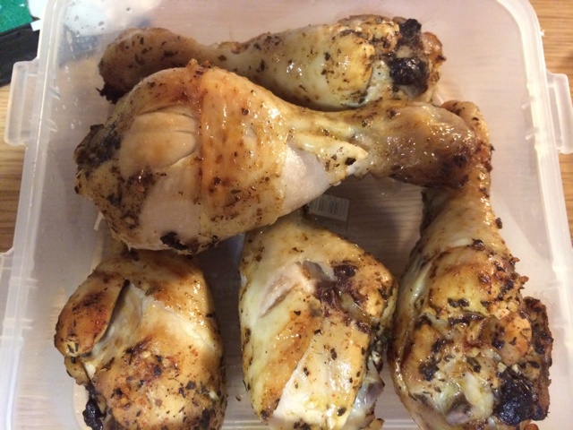 柠檬百里香烤翅根