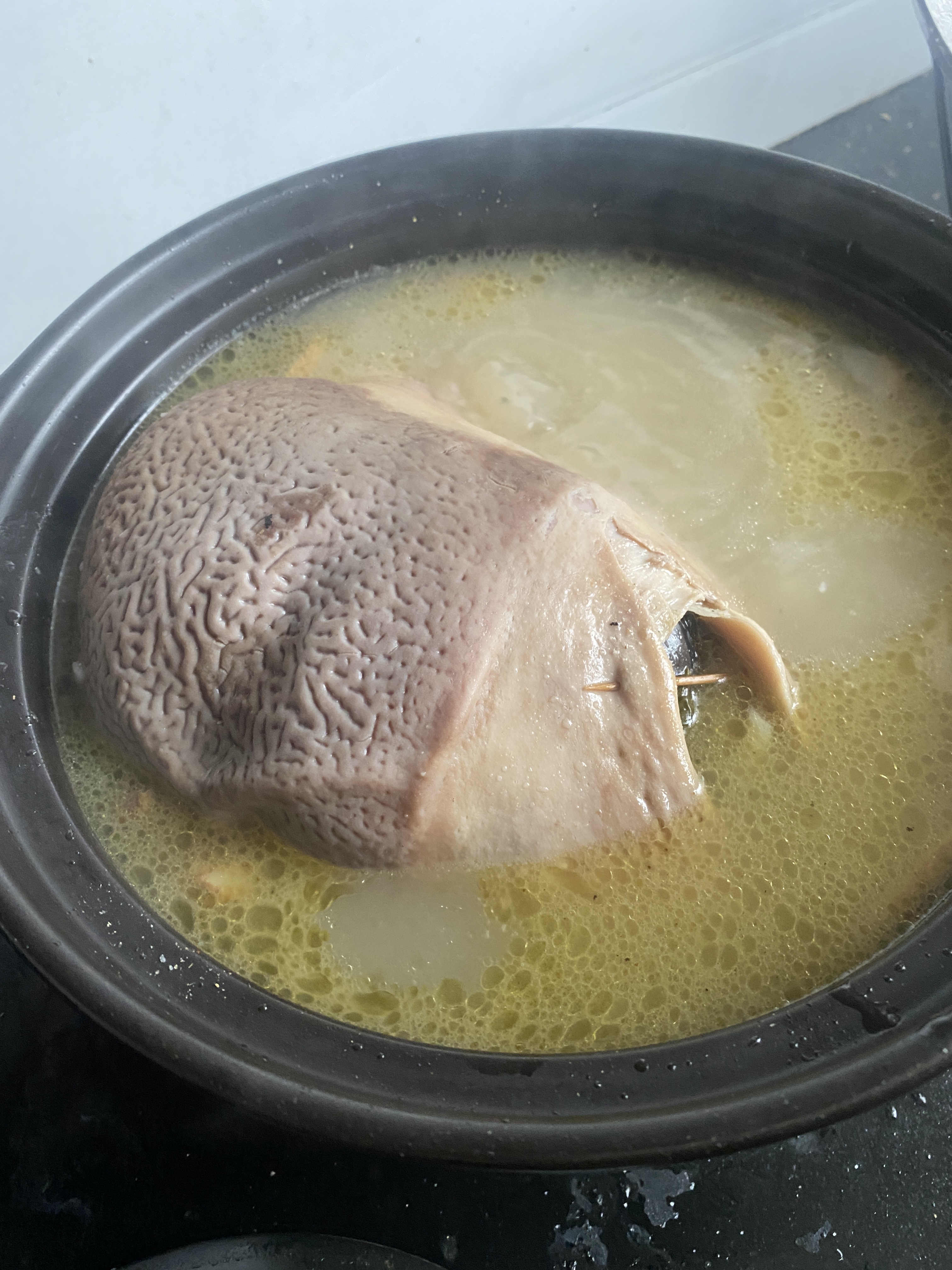 猪肚包鸡汤美味简单猪肚汤