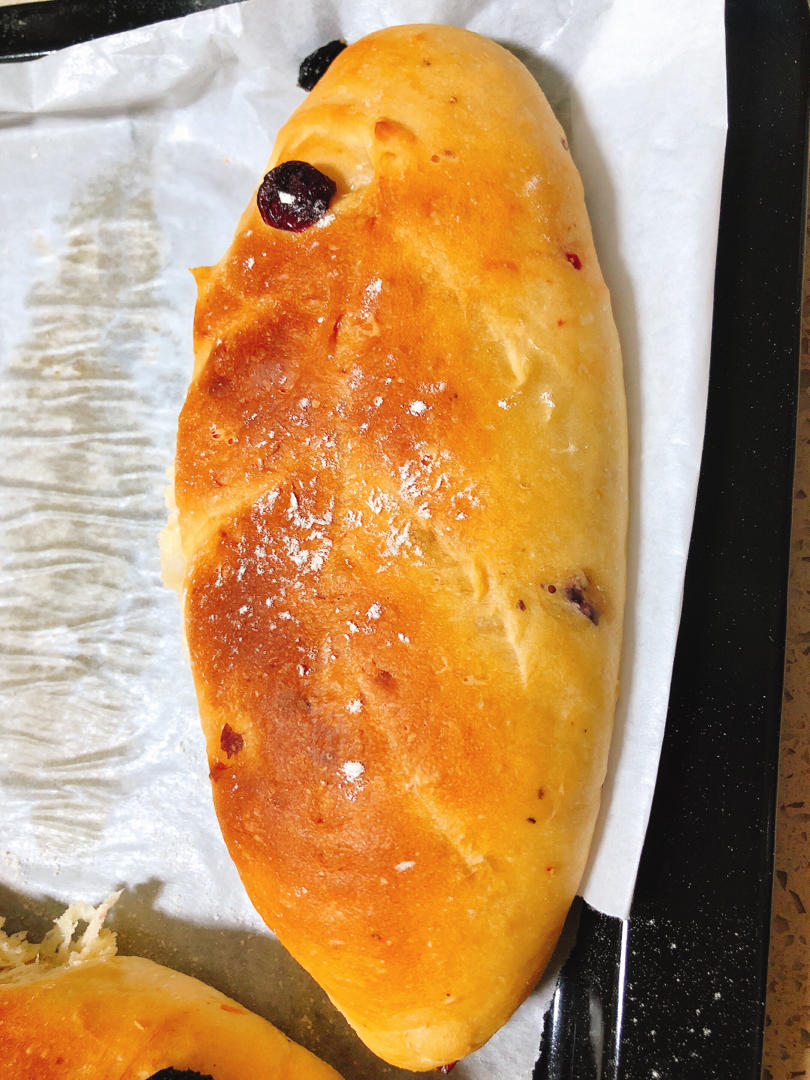 蔓越莓乳酪面包