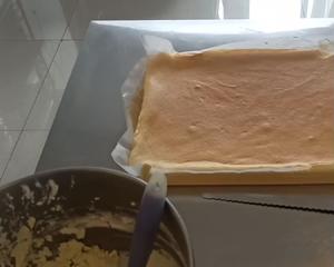 原味毛巾瑞士卷蛋糕的做法 步骤6
