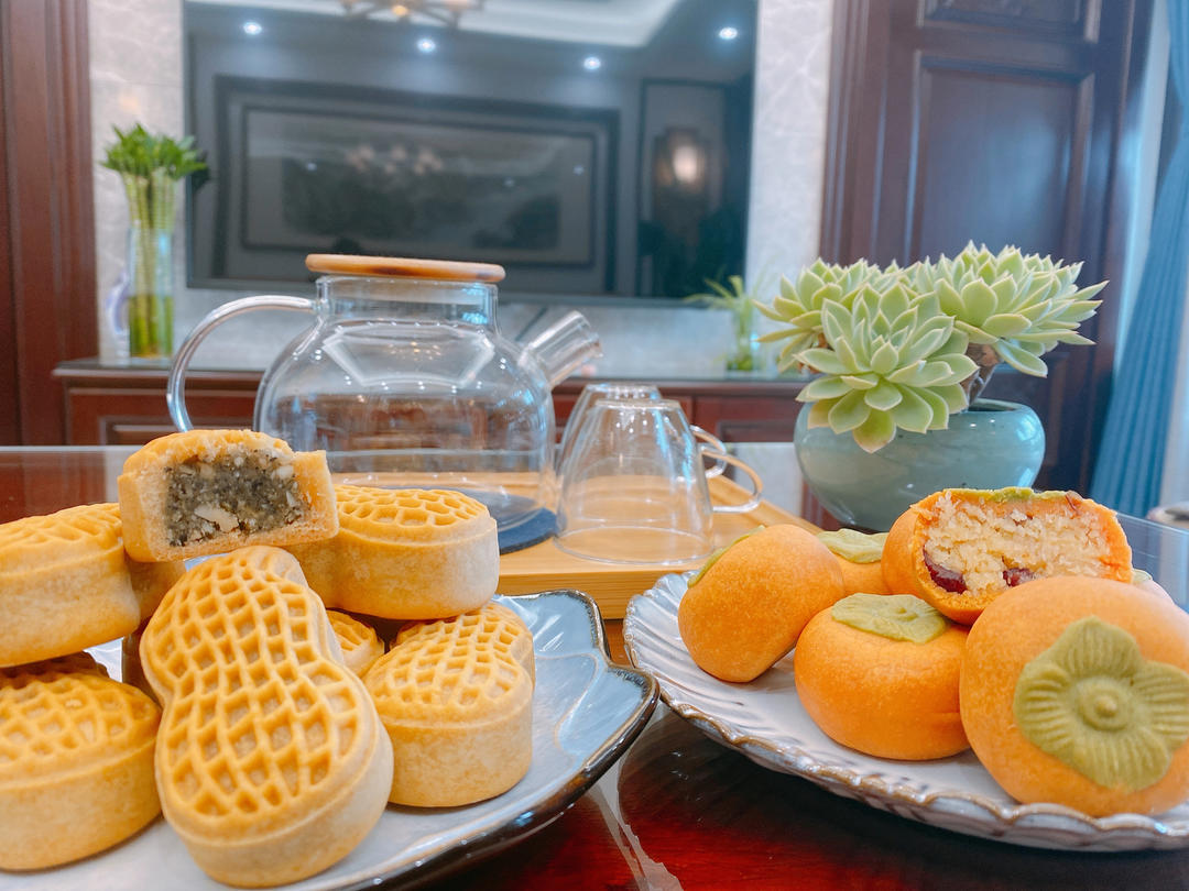 好柿花生--好事发生月饼