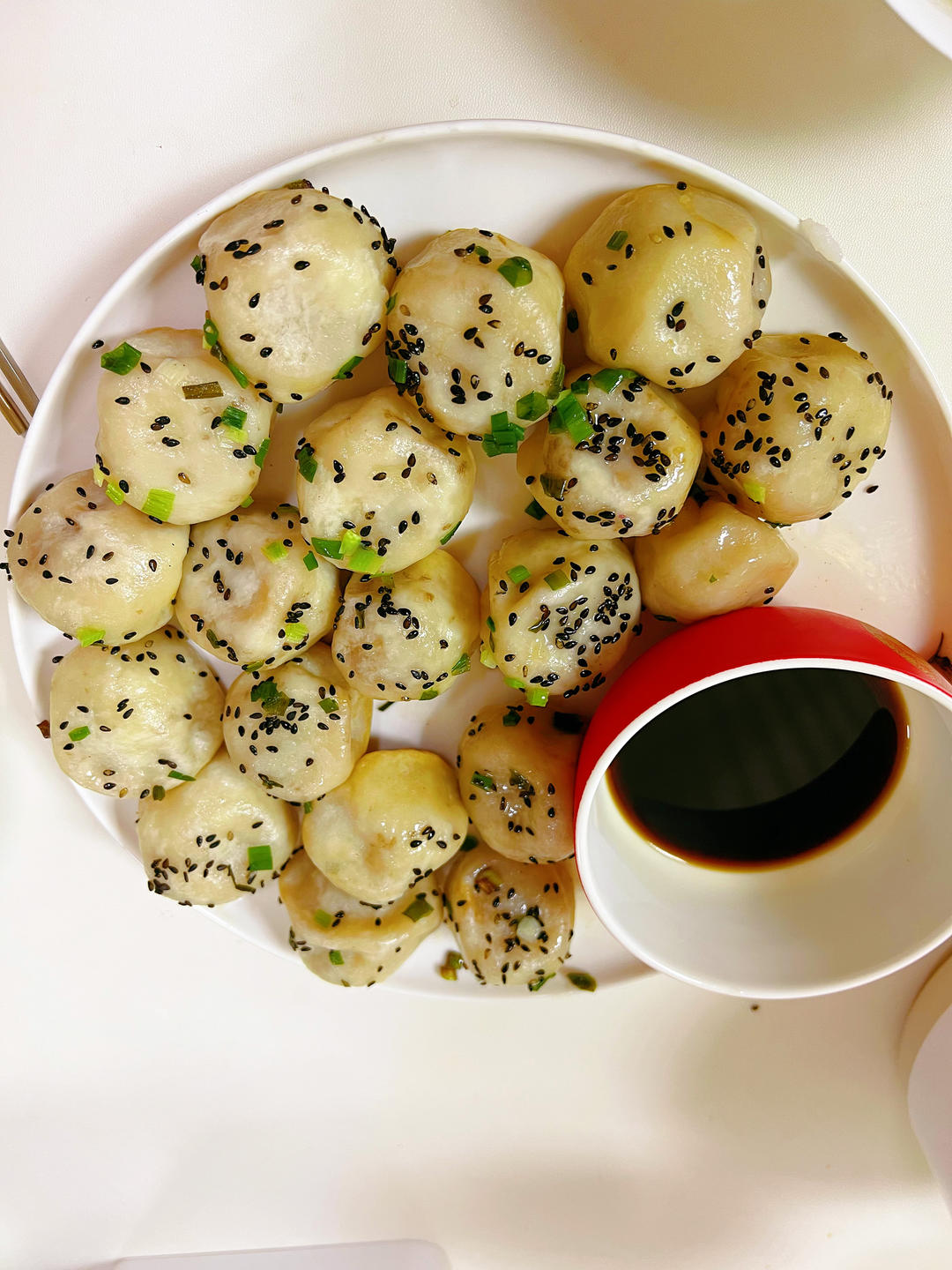 小时候的生煎包