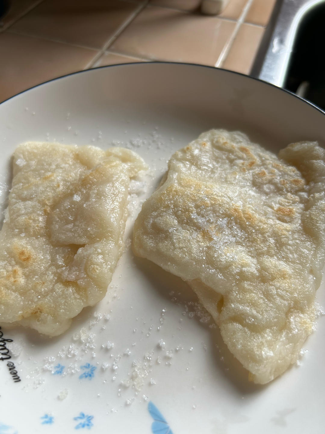 菜鸟也会的糯米粉煎饼