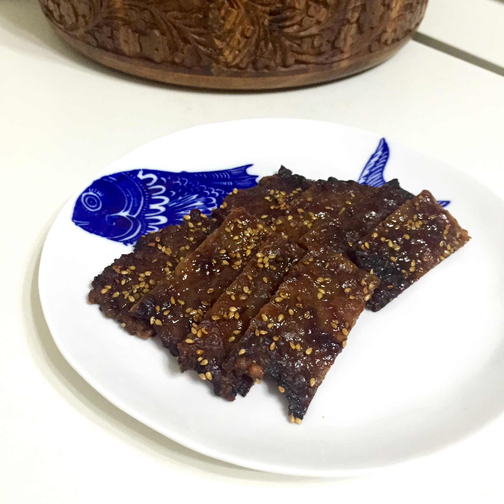 自制超好吃的—蜜汁猪肉脯