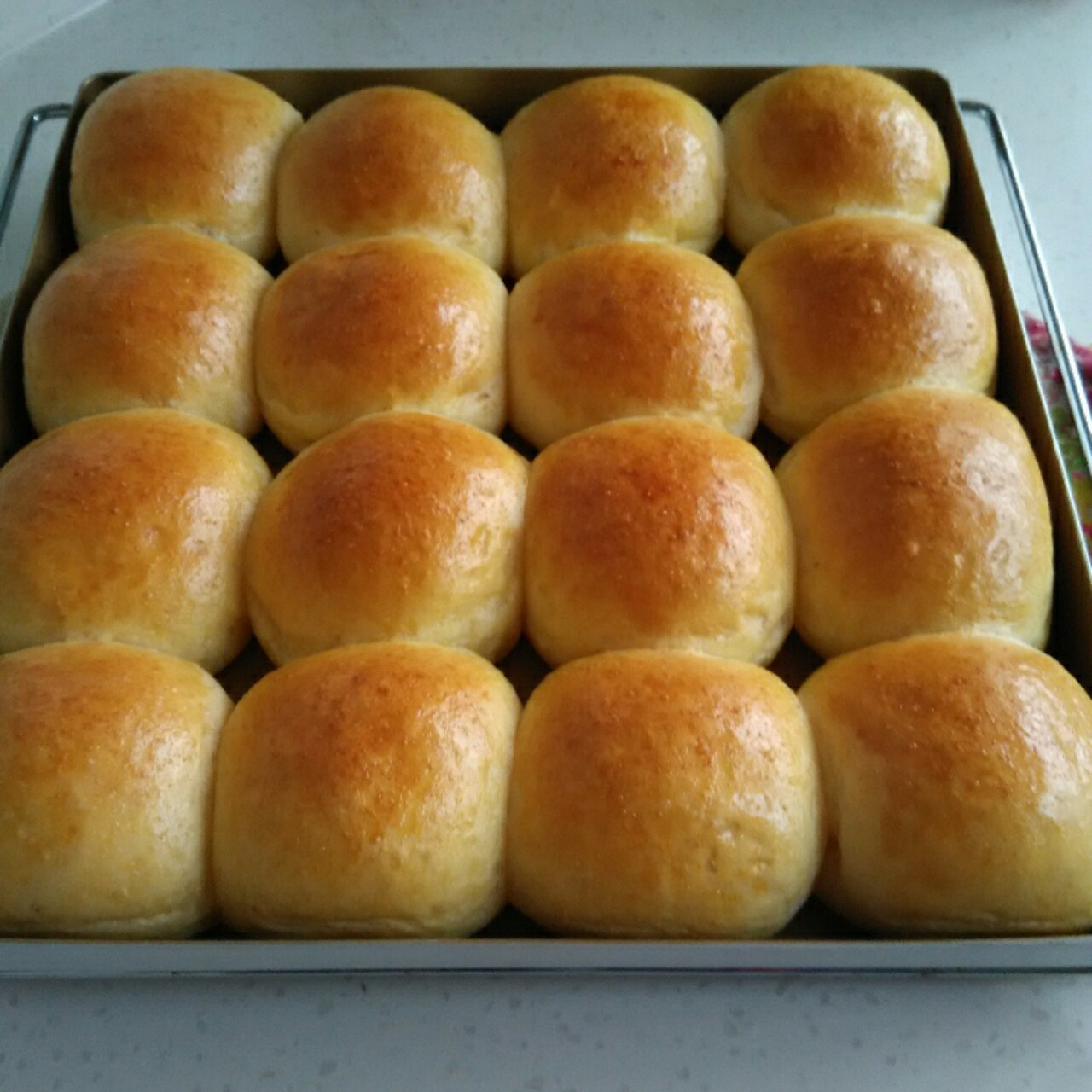 花开之前做的豆渣面包