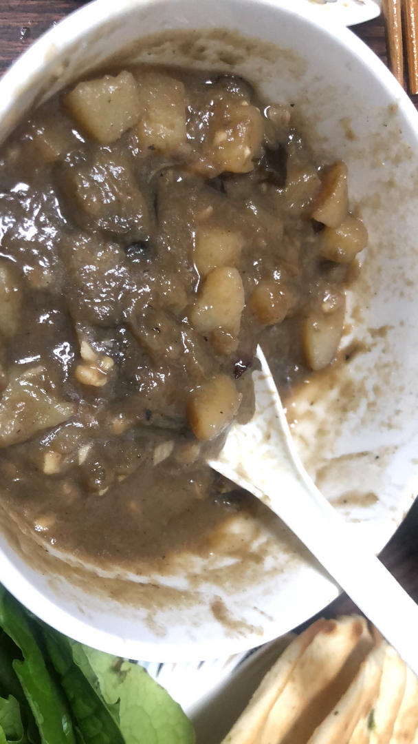 正宗东北菜茄子炖土豆（可作打卤面的卤子用）
