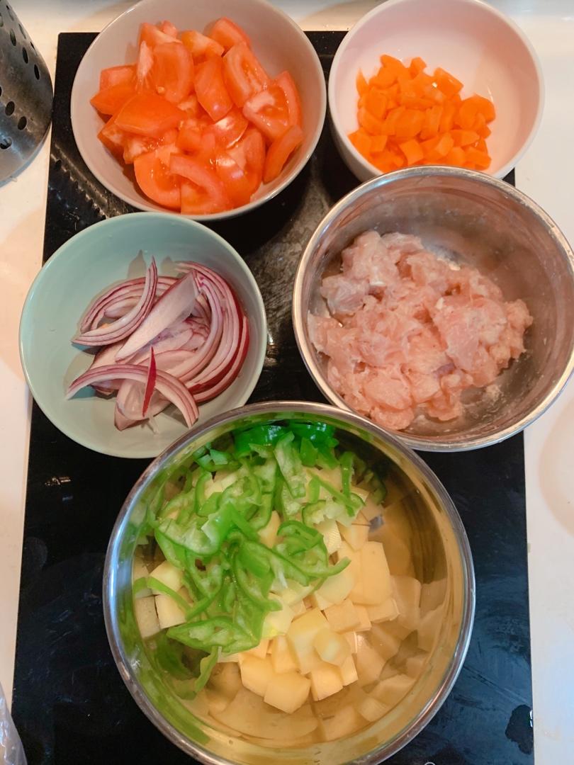 番茄鸡肉浓情焗饭【两人份】
