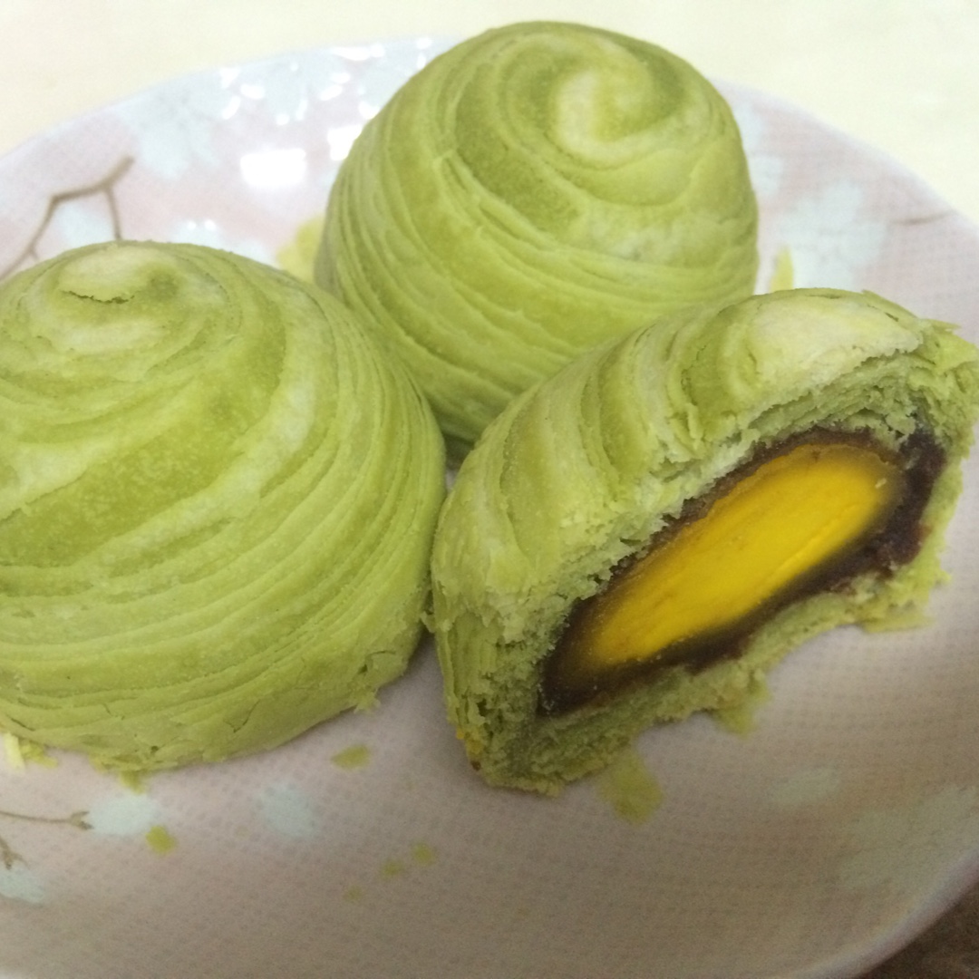 抹茶红豆酥 （详细步骤）