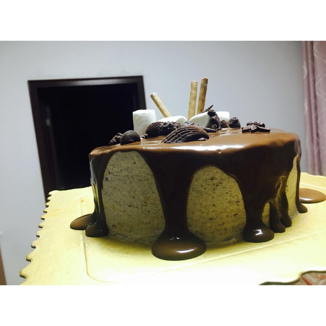 奥利奥咸奶油蛋糕