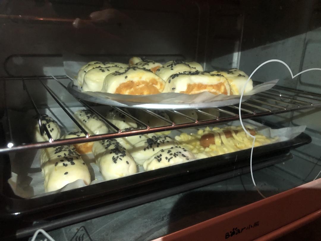 起酥火腿面包（手抓饼版，免和面）