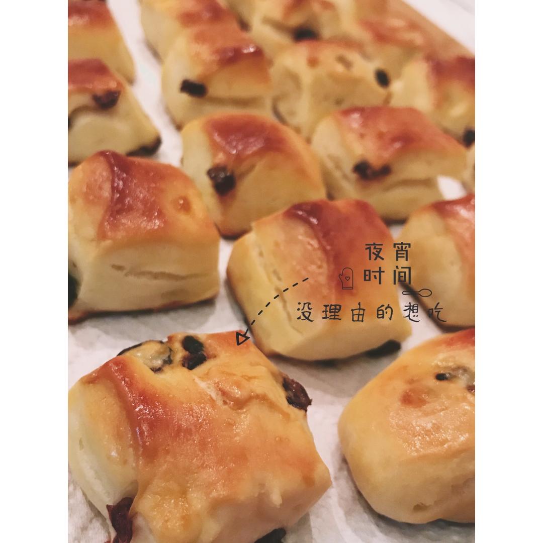 蔓越莓优格小面包块